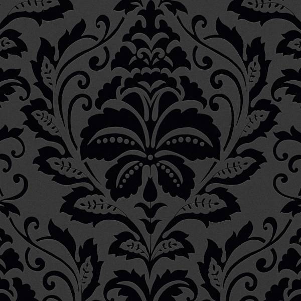 A.S. Creation | Styleguide Jung | 255426 | Vliestapete | Barock | 0.53 x 10.05 m | Schwarz A.S. Creation | Styleguide Jung | 255426 | Vliestapete | Barock | 0.53 x 10.05 m | Schwarz
