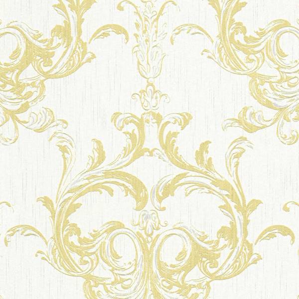 A.S. Creation | AP Tessuto II | 961965 | Vliestapete | Barock | 0.53 x 10.05 m | Gelb A.S. Creation | AP Tessuto II | 961965 | Vliestapete | Barock | 0.53 x 10.05 m | Gelb