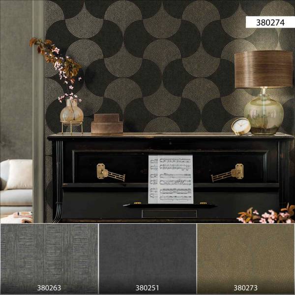 A.S. Creation | Cuba | 380274 | Vliestapete | Muster & Motive | 0.53 x 10.05 m | Grau | Metallic A.S. Creation | Cuba | 380274 | Vliestapete | Muster & Motive | 0.53 x 10.05 m | Grau | Metallic