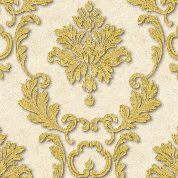 A.S. Creation | Luxury wallpaper | 324223 | Vliestapete | Barock | 0.53 x 10.05 m | Beige