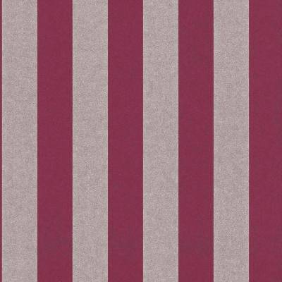 Rasch Textil Comtesse | 225449 | Vliestapete Streifen | 0.53 m x 10.05 m | Rot