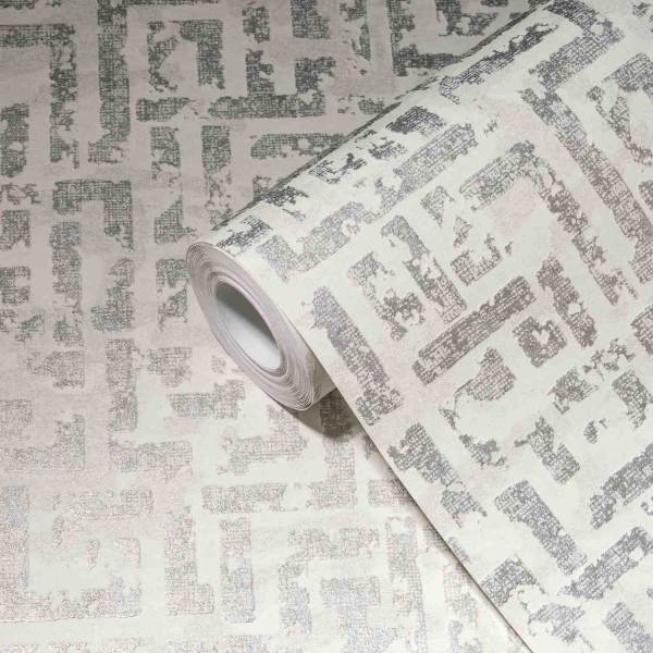 A.S. Creation | MY HOME. MY SPA. | 386951 | Vliestapete | Geometrisch | 0.53 x 10.05 m | Weiß A.S. Creation | MY HOME. MY SPA. | 386951 | Vliestapete | Geometrisch | 0.53 x 10.05 m | Weiß