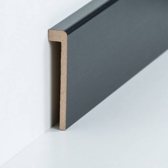 Abdeckleiste für Fliesensockel bis 85 mm (MDF foliert / 72.96.13.85.49) - Farbe: Schwarz (Default) 2gt43zrehtjt6et Abdeckleiste für Fliesensockel bis 85 mm (MDF foliert / 72.96.13.85.49) - Farbe: Schwarz (Default) 2gt43zrehtjt6et