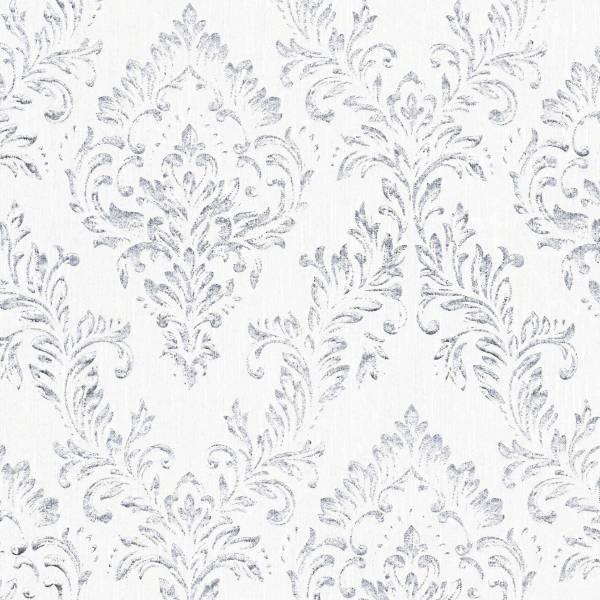 A.S. Creation | Metallic Silk | 306591 | Vliestapete | Barock | 0.53 x 10.05 m | Weiß A.S. Creation | Metallic Silk | 306591 | Vliestapete | Barock | 0.53 x 10.05 m | Weiß