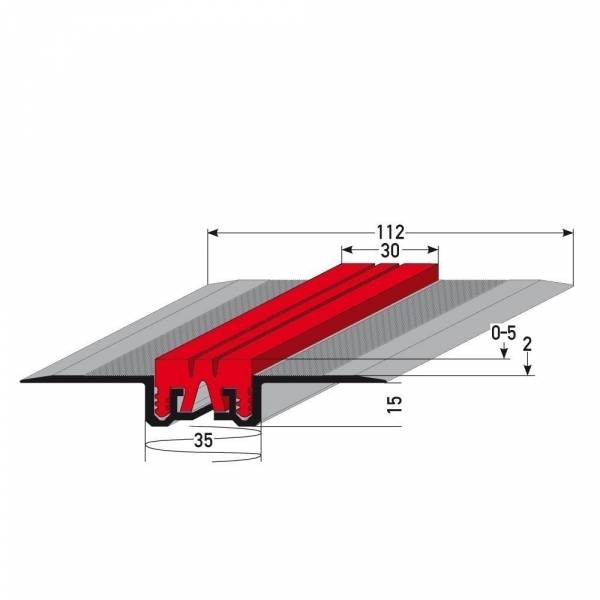 Auer | Dehnungsfugen- & Fliesenprofile Staverden | Höhe 15 - 20 mm | Fugenhöhe 0 - 5 mm | Aluminium Auer | Dehnungsfugen- & Fliesenprofile Staverden | Höhe 15 - 20 mm | Fugenhöhe 0 - 5 mm | Aluminium