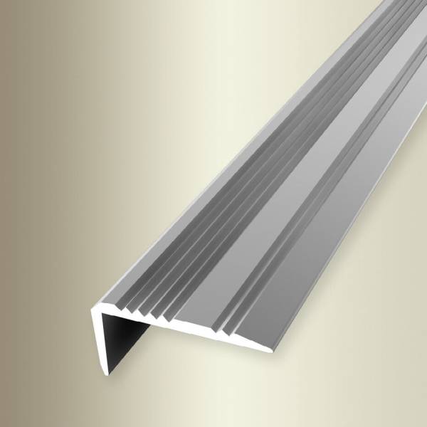 Küberit | Treppenkanten- & Winkelprofile | H 23 mm | B 43 mm | L 2500 mm | Aluminium eloxiert Küberit | Treppenkanten- & Winkelprofile | H 23 mm | B 43 mm | L 2500 mm | Aluminium eloxiert