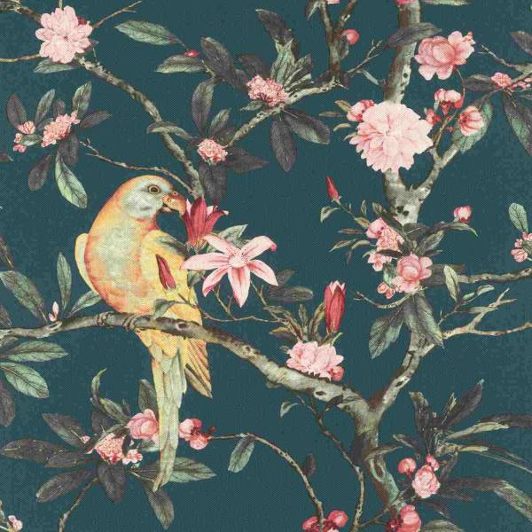 Rasch | Poetry II | 543353 | Vliestapete | Botanisch | 0.53 x 10.05 m | Braun | Rosa | Grün Rasch | Poetry II | 543353 | Vliestapete | Botanisch | 0.53 x 10.05 m | Braun | Rosa | Grün