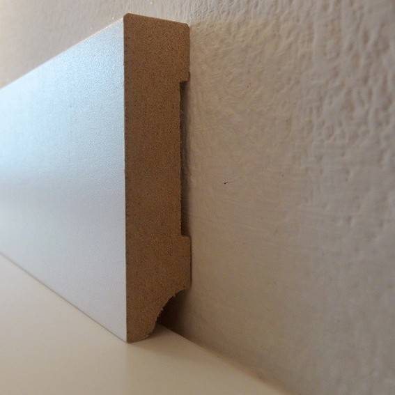 Südbrock | Sockelleiste "Meppen" | 720.1358 | MDF | 13 x 58 x 2500 mm | Weiß | Fußleiste Südbrock | Sockelleiste "Meppen" | 720.1358 | MDF | 13 x 58 x 2500 mm | Weiß | Fußleiste