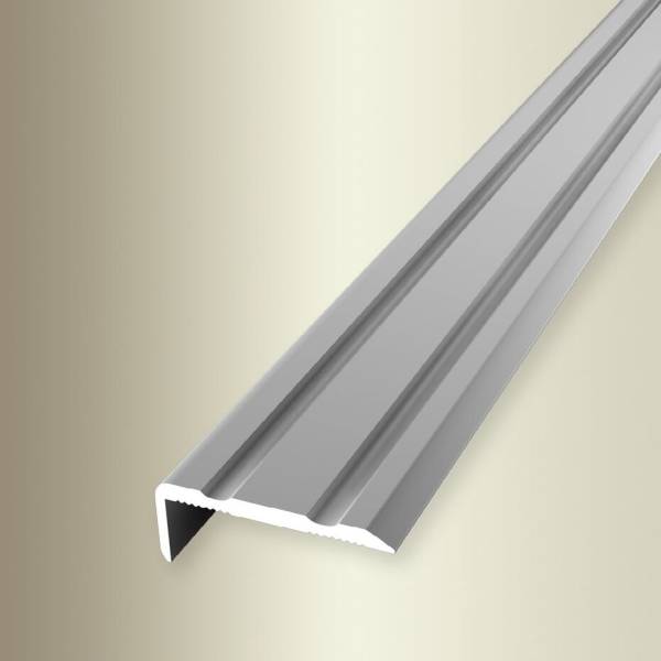 Küberit | Treppenkanten- & Winkelprofile | Höhe 10 mm | Breite 24.5 mm | Aluminium eloxiert Küberit | Treppenkanten- & Winkelprofile | Höhe 10 mm | Breite 24.5 mm | Aluminium eloxiert
