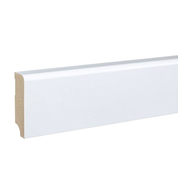 Südbrock Sockelleiste "Mannheim" 720.058 MDF 19 x 58 x 2500 mm Weiß Fußleiste Südbrock Sockelleiste "Mannheim" 720.058 MDF 19 x 58 x 2500 mm Weiß Fußleiste