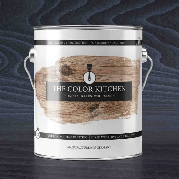 Holzlasur Anthrazitgrau | The Color Kitchen Serious Anthracite | Innen- und Außenbereich Holzlasur Anthrazitgrau | The Color Kitchen Serious Anthracite | Innen- und Außenbereich