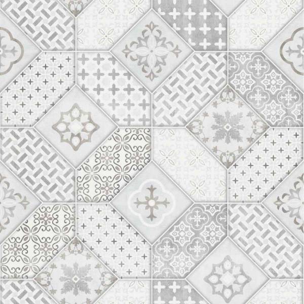 Erismann | Imitations | 631510 | Vliestapete | 3D Optik | 0.53 x 10.05 m | Grau