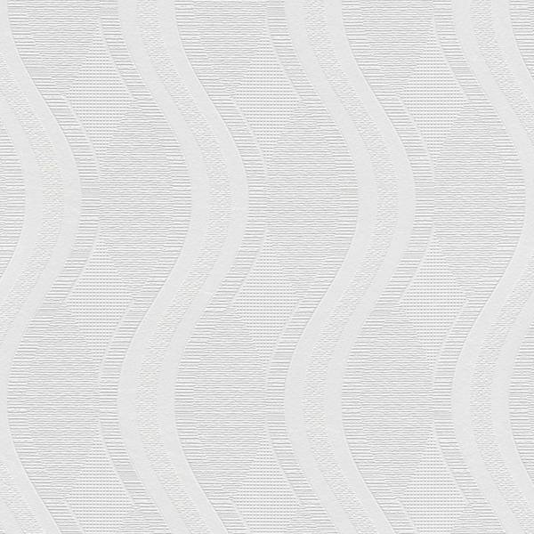 A.S. Creation | Meistervlies | 260512 | Vliestapete Überstreichbar | Wellen | 0.53 x 10.05 m | Weiß A.S. Creation | Meistervlies | 260512 | Vliestapete Überstreichbar | Wellen | 0.53 x 10.05 m | Weiß