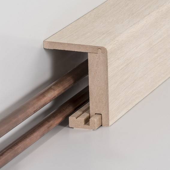 Südbrock | Heizrohrabdeckleiste bis 88 mm | 99.64.96.1 | MDF | 64 x 96 x 2500 mm | Eiche Südbrock | Heizrohrabdeckleiste bis 88 mm | 99.64.96.1 | MDF | 64 x 96 x 2500 mm | Eiche