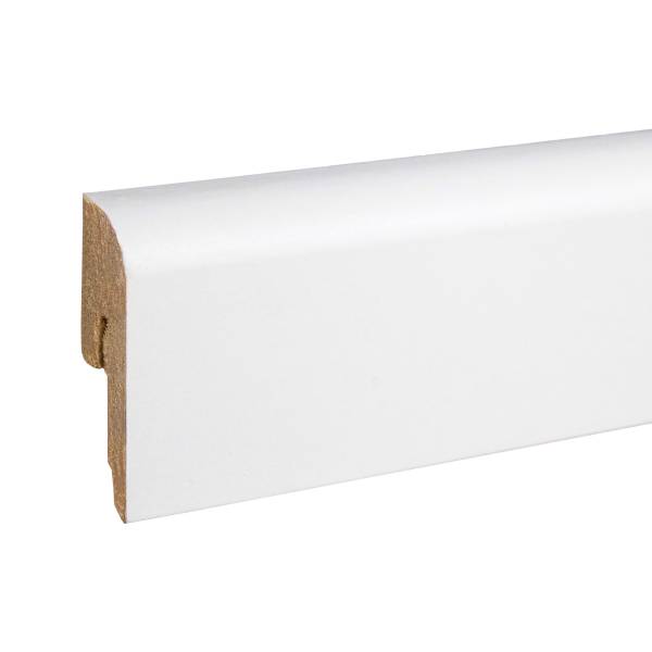 Neuhofer | Sockelleiste "Ormea" | FU052L | MDF | 12 x 42 x 2400 mm | Weiß | Fußleiste Neuhofer | Sockelleiste "Ormea" | FU052L | MDF | 12 x 42 x 2400 mm | Weiß | Fußleiste