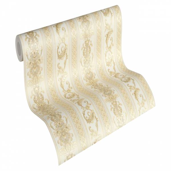 A.S. Creation | Concerto 3 | 335473 | Vliestapete | Barock | 0.53 x 10.05 m | Creme A.S. Creation | Concerto 3 | 335473 | Vliestapete | Barock | 0.53 x 10.05 m | Creme