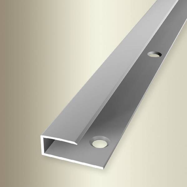 Küberit Einfass- & Abschlussprofile B 23 mm L 2700 mm Einfasshöhe 6 - 15.5 mm Alu elox Küberit Einfass- & Abschlussprofile B 23 mm L 2700 mm Einfasshöhe 6 - 15.5 mm Alu elox