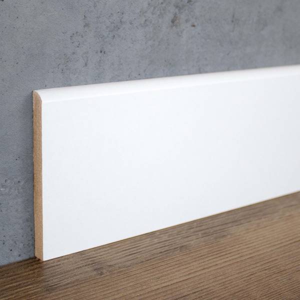 Kosche | Sockelleiste | MDF Fußleiste | 10 x 100 x 2000 mm | Weiß | 76723 | Schlicht | Klassisch Kosche | Sockelleiste | MDF Fußleiste | 10 x 100 x 2000 mm | Weiß | 76723 | Schlicht | Klassisch