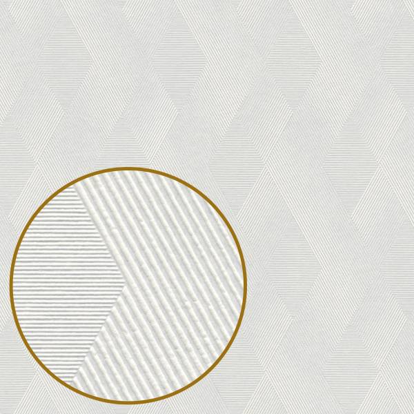 Tapete Überstreichbar TA-01-03955 | Vliestapete | Weiß | Geometrische Tapete | Rautenstruktur Tapete Überstreichbar TA-01-03955 | Vliestapete | Weiß | Geometrische Tapete | Rautenstruktur