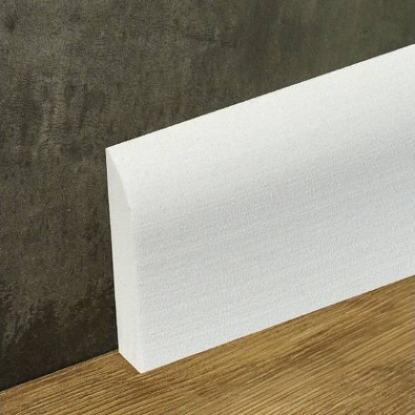 Neuhofer | Weichsockelleiste "Nettuno" | SK002 | Kunststoff | 10 x 69 x 2400 mm | Weiß | Fußleiste Neuhofer | Weichsockelleiste "Nettuno" | SK002 | Kunststoff | 10 x 69 x 2400 mm | Weiß | Fußleiste