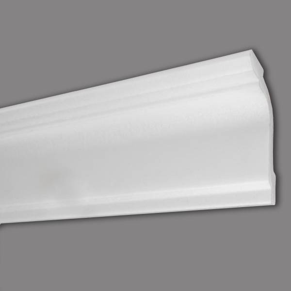 Marbet | Stuckleiste "E-35" | Styropor Deckenleiste | 45 x 67 x 2000 mm | Polystyrol Leiste | Weiß Marbet | Stuckleiste "E-35" | Styropor Deckenleiste | 45 x 67 x 2000 mm | Polystyrol Leiste | Weiß