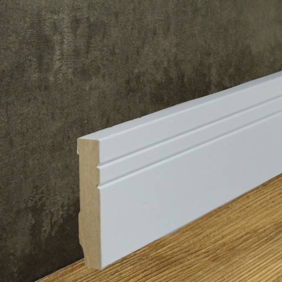 Südbrock Sockelleiste "Coesfeld" 721.1580 MDF 16 x 80 x 2500 mm Weiß Fußleiste Südbrock Sockelleiste "Coesfeld" 721.1580 MDF 16 x 80 x 2500 mm Weiß Fußleiste