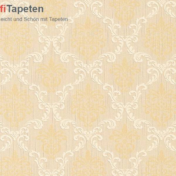 A.S. Creation | Tessuto | 956292 | Vliestapete | Barock | 0.53 x 10.05 m | Beige