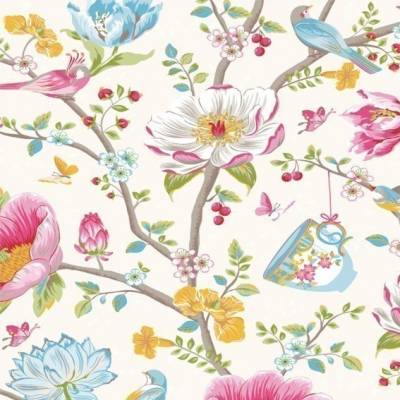 Eijffinger Pipstudio3 Ef341000 Vliestapete Blumentapete 0 53 M X 10 05 M Weiss Vliestapeten Tapetenart Profitapeten De