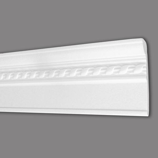 Marbet | Stuckleiste "B-52" | Styropor Deckenleiste | 34 x 98 x 2000 mm | Polystyrol Leiste | Weiß Marbet | Stuckleiste "B-52" | Styropor Deckenleiste | 34 x 98 x 2000 mm | Polystyrol Leiste | Weiß