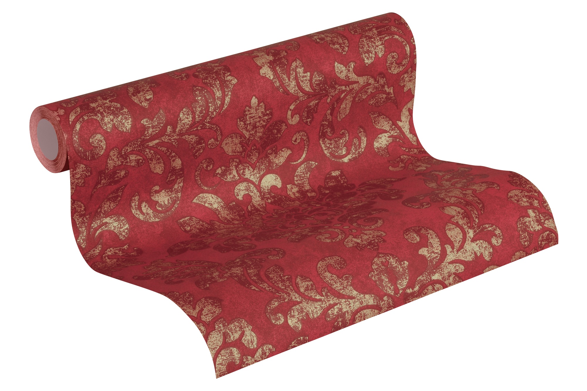 A.S. Creation | Neue Bude 2.0 Edition 2 | 374131 | Vliestapete | Barock |  0.53 x 10.05 m | Rot