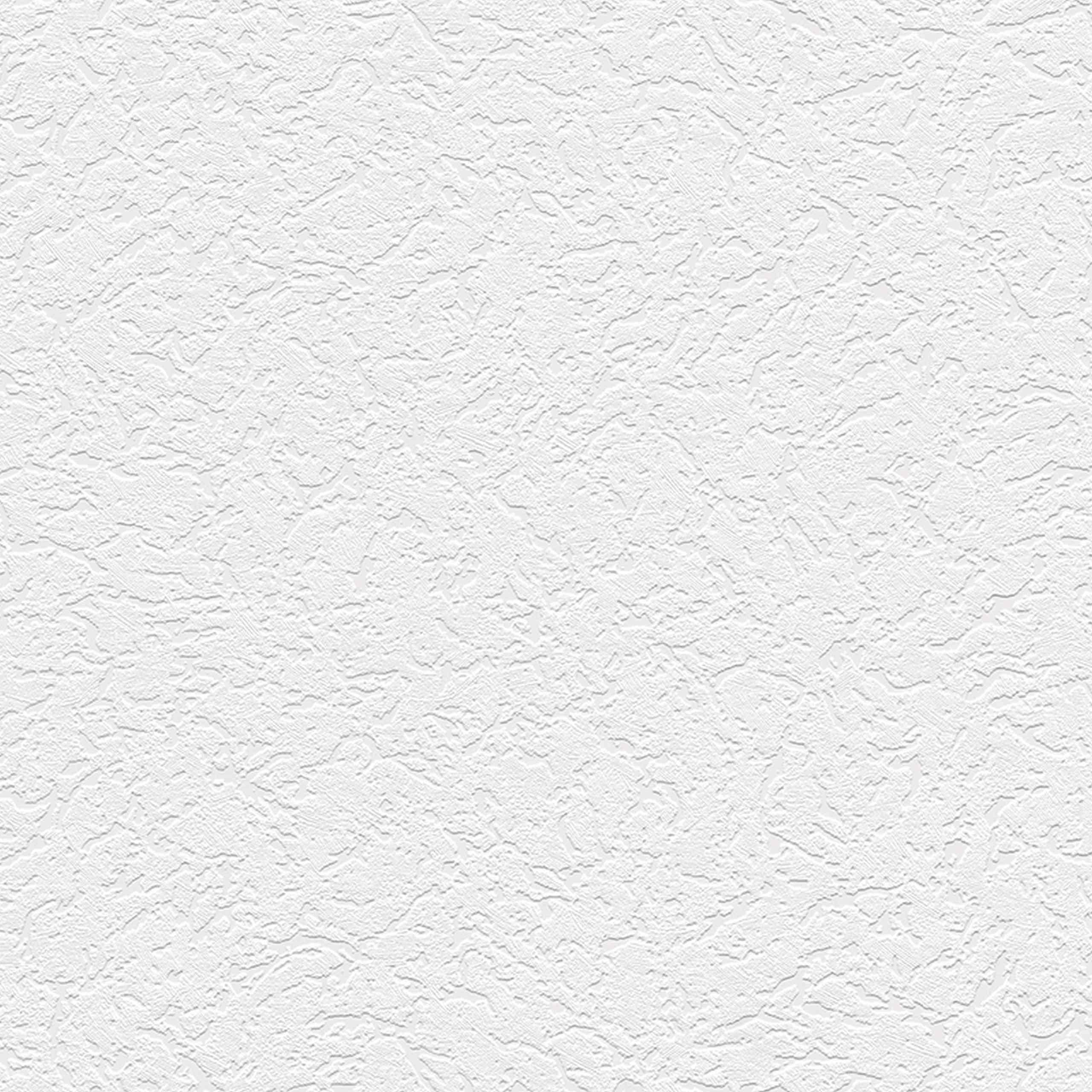 A.S. Creation | Simply White 4 | 272812 | Papiertapete | Einfarbig | 0.53 x  10.05 m | Weiß