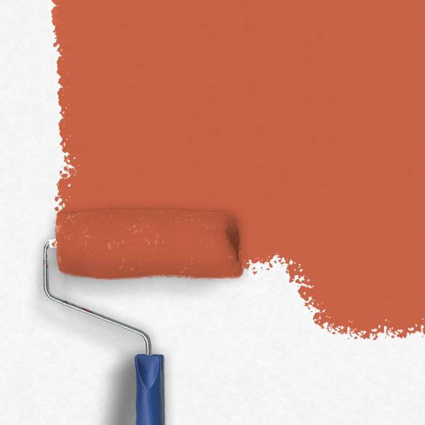 Zero-Lacke Wandfarbe Dispersionsfarbe L129 | Mittelrot Quality Red | Lösungsmittelfrei Zero-Lacke Wandfarbe Dispersionsfarbe L129 | Mittelrot Quality Red | Lösungsmittelfrei
