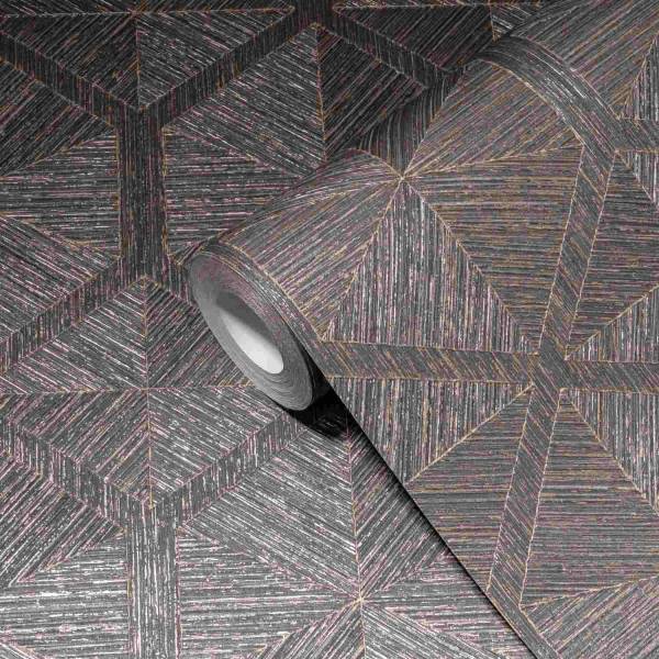 A.S. Creation | MY HOME. MY SPA. | 386902 | Vliestapete | Geometrisch | 0.53 x 10.05 m | Bronze A.S. Creation | MY HOME. MY SPA. | 386902 | Vliestapete | Geometrisch | 0.53 x 10.05 m | Bronze