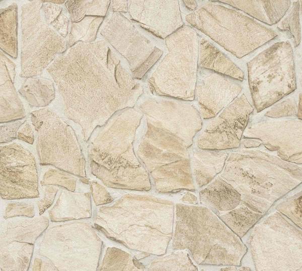 A.S. Creation | Bricks & Stones | 389329 | Vliestapete | Steinoptik | 0.53 x 10.05 m | Beige A.S. Creation | Bricks & Stones | 389329 | Vliestapete | Steinoptik | 0.53 x 10.05 m | Beige