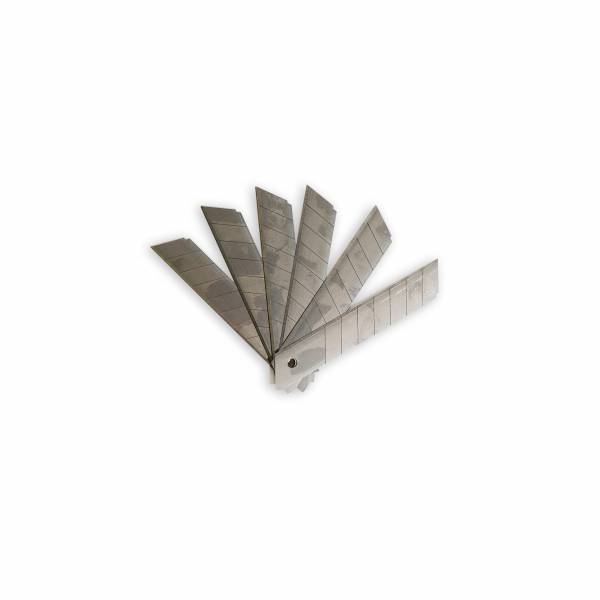 PROVISTON | 10 Cutterklingen 18 mm im Köcher | Abbrechklingen PROVISTON | 10 Cutterklingen 18 mm im Köcher | Abbrechklingen