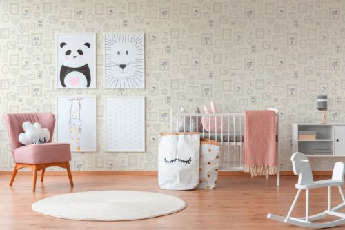 Babyzimmer Tapeten