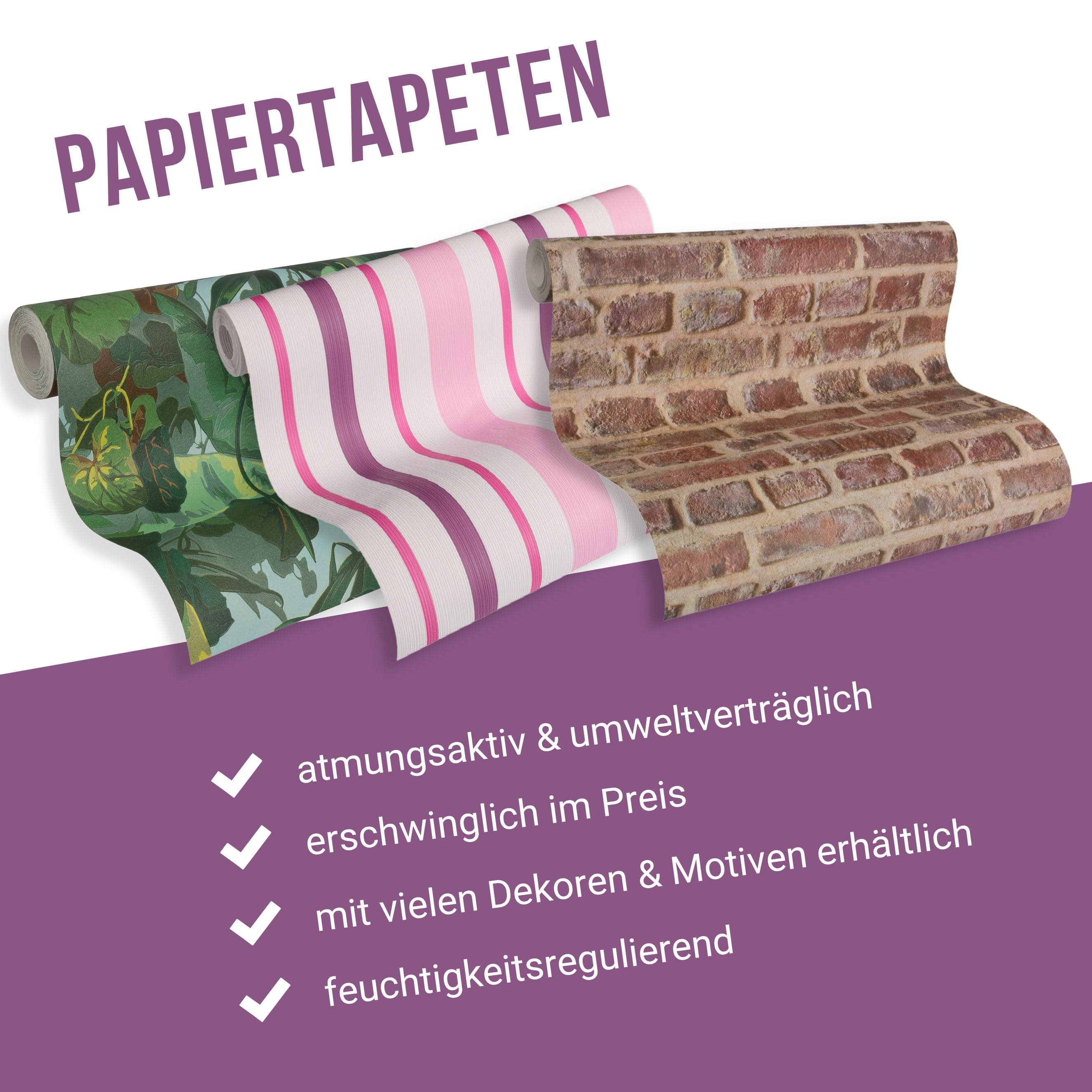 Vorteile_Papiertapeten