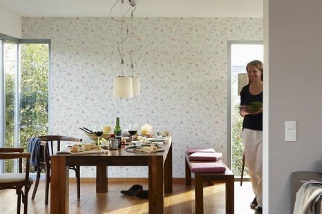 hochwertige tapete blumenmuster